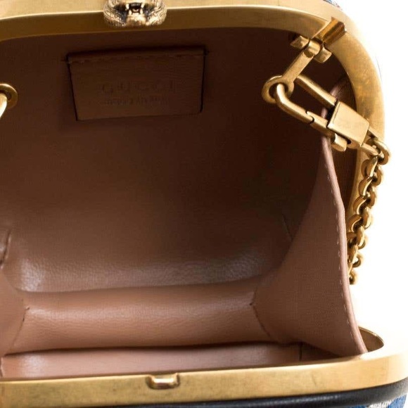 Gucci Broadway Brocade Pearl Embellished Clutch - Picture 4 of 8